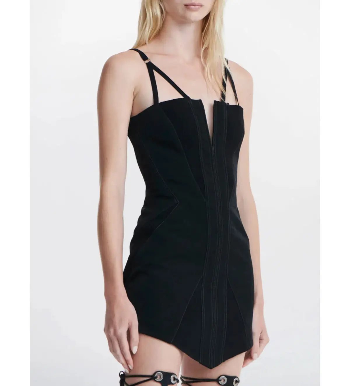 Dion Lee Fine Fork Mini Dress Size 8 photo 4