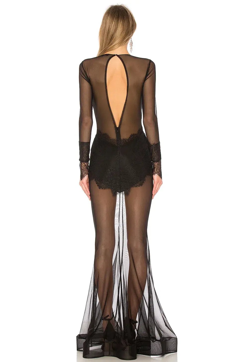 Michael Costello Martin Gown Black Size AU 8 photo 2