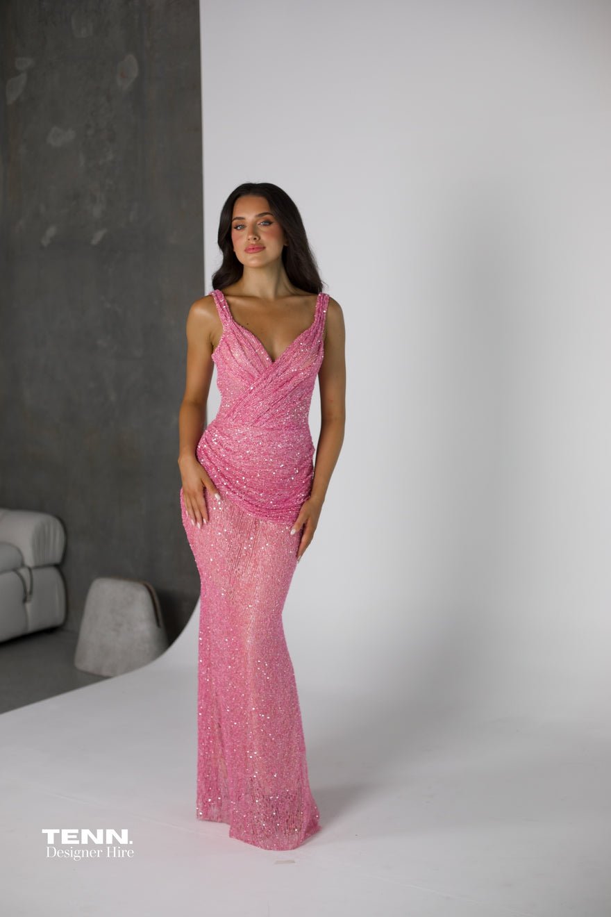 Couture Designer Rosabelle Gown - Pink photo 3