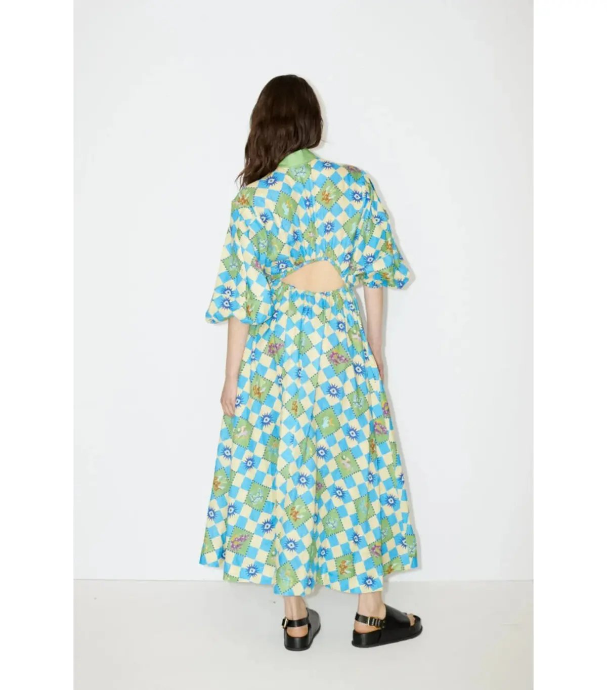 Alemais Lou Twist Front Shirt Dress Multi Size M / AU 10 photo 4