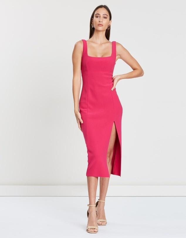 Bec & Bridge Hibiscus Islands Midi Dress Size 10 photo 2