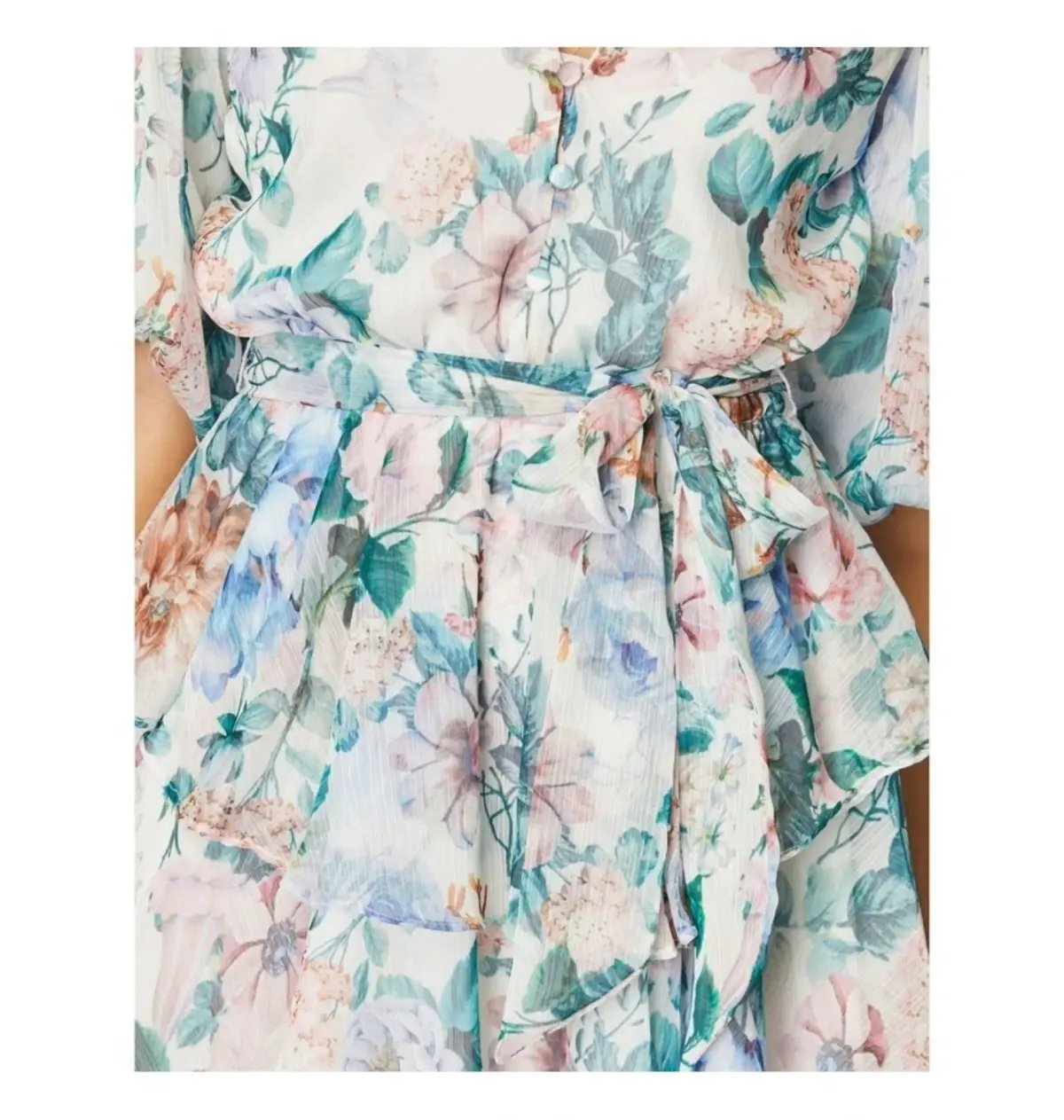 Pilgrim Riley Mini Dress Floral Size AU 8 photo 3