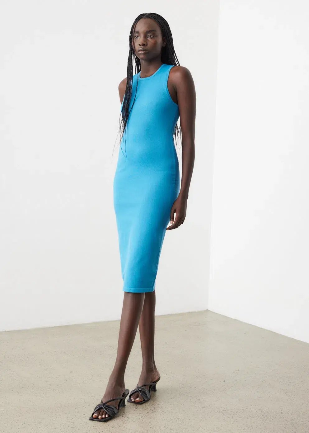 Miaou Akira Dress Blue Size 6 photo 2