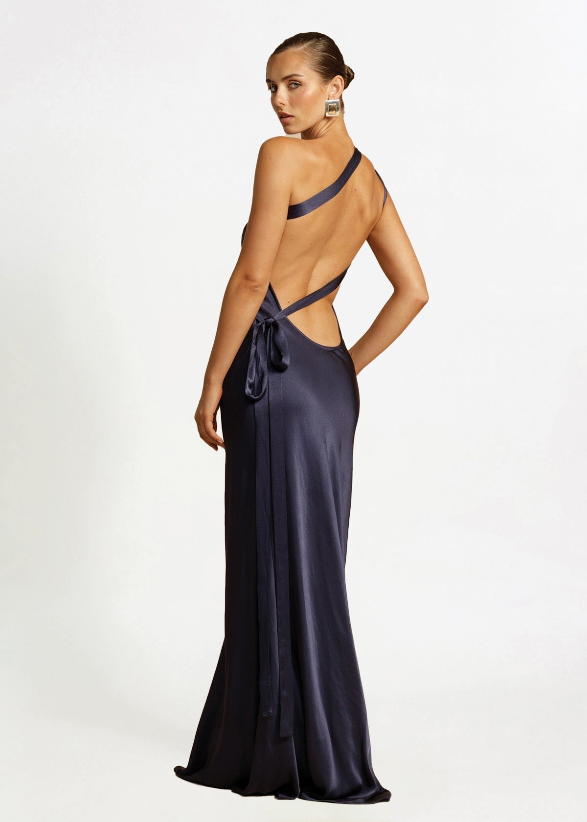 Monique Dress in Navy photo 2