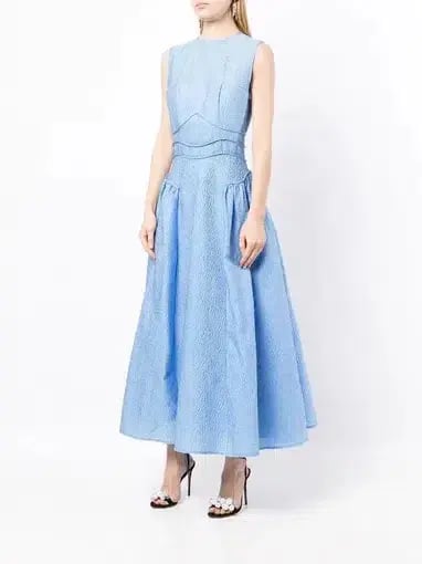 Rachel Gilbert - Sophia Dress Blue - Size 2 photo 3