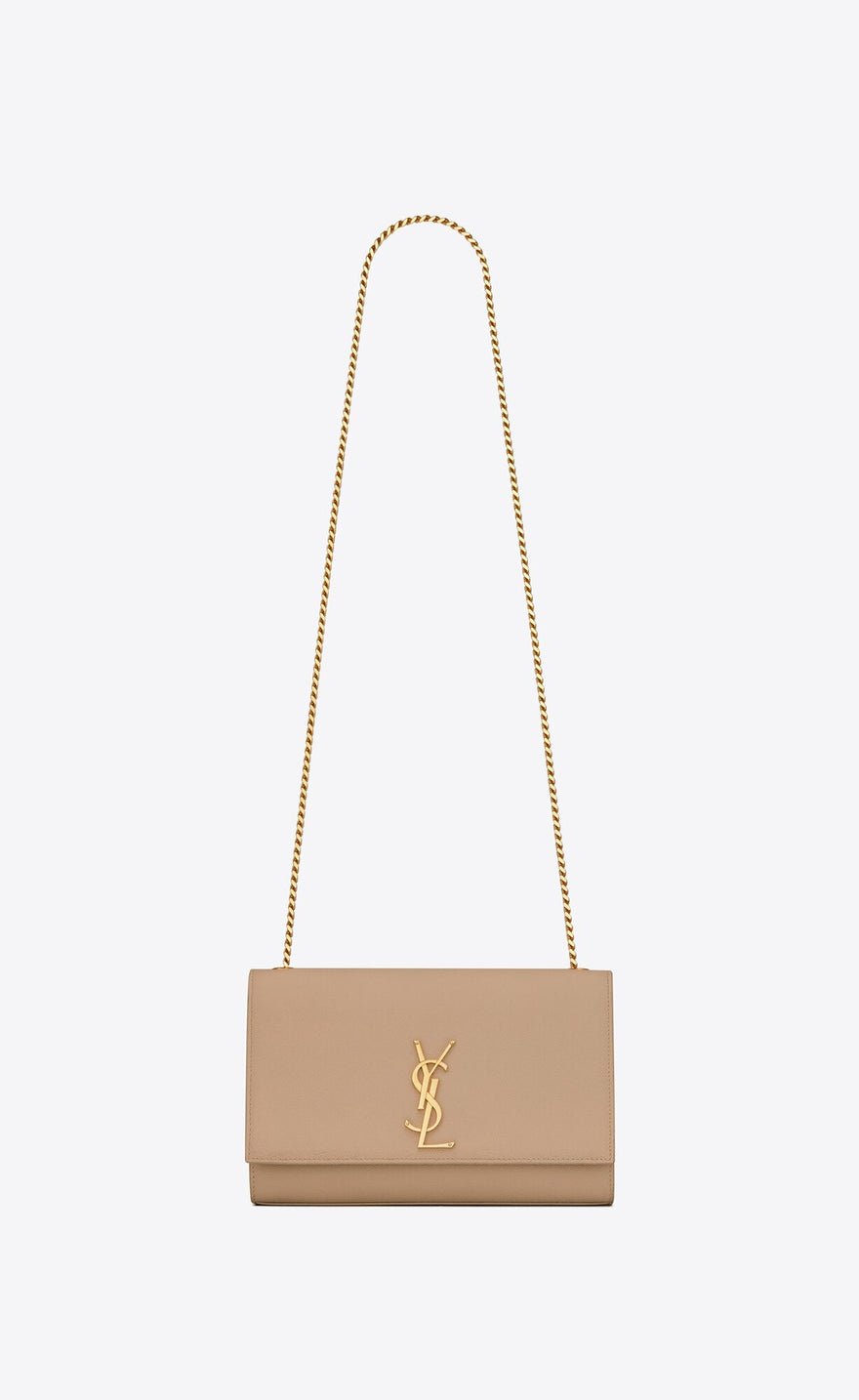 Saint Laurent Medium Kate Monogram Beige Bag photo 3