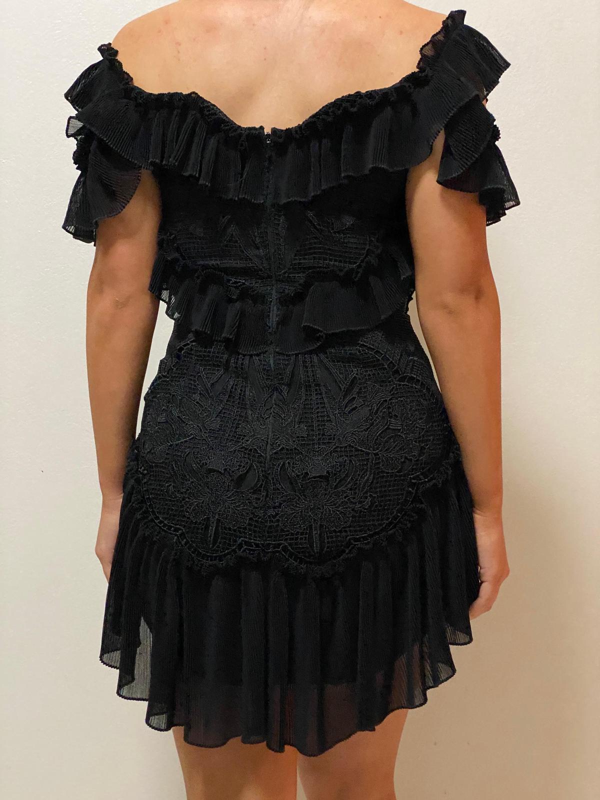 Alice McCall Love Birds Dress Black Size 8 photo 3