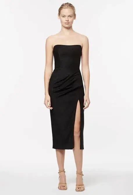 Manning Cartell New Radicals Strapless Midi Dress Size 12 photo 4