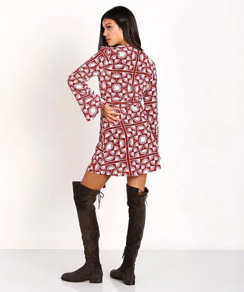 Stone Cold Fox Kai Mini Dress Print Size 2/AU 10 photo 2