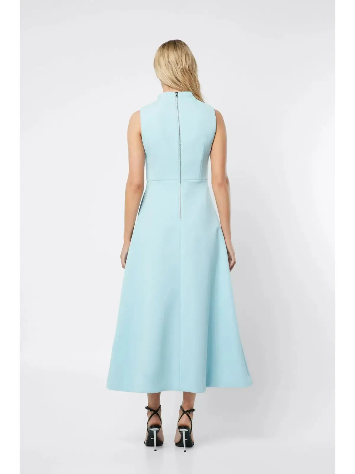 Mossman Cosmic Maxi Dress Mist Blue Size AU 8 photo 4