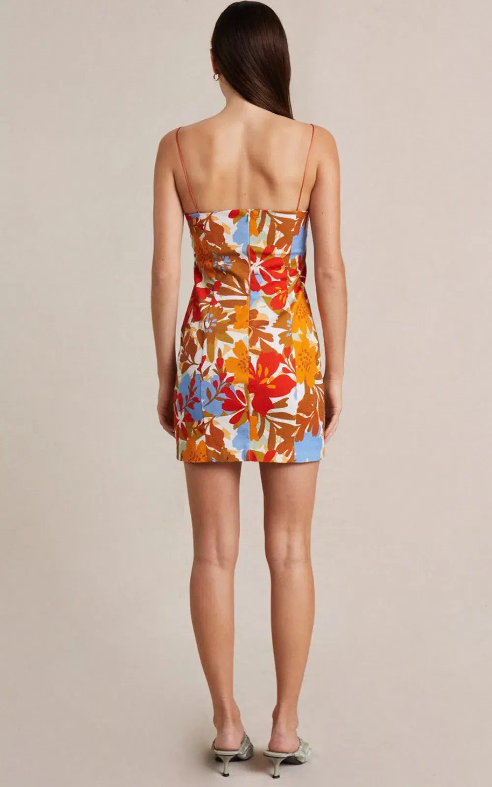 Bec & Bridge Cha Cha Mini Dress Floral Size 8 photo 3