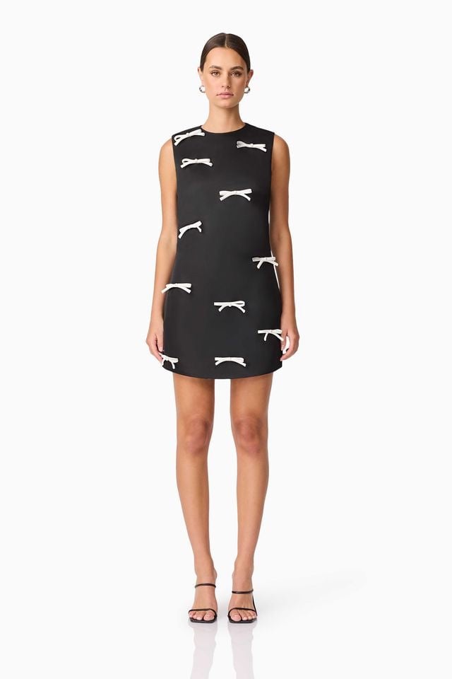 Elliatt Ursula Mini Dress - Black photo 3