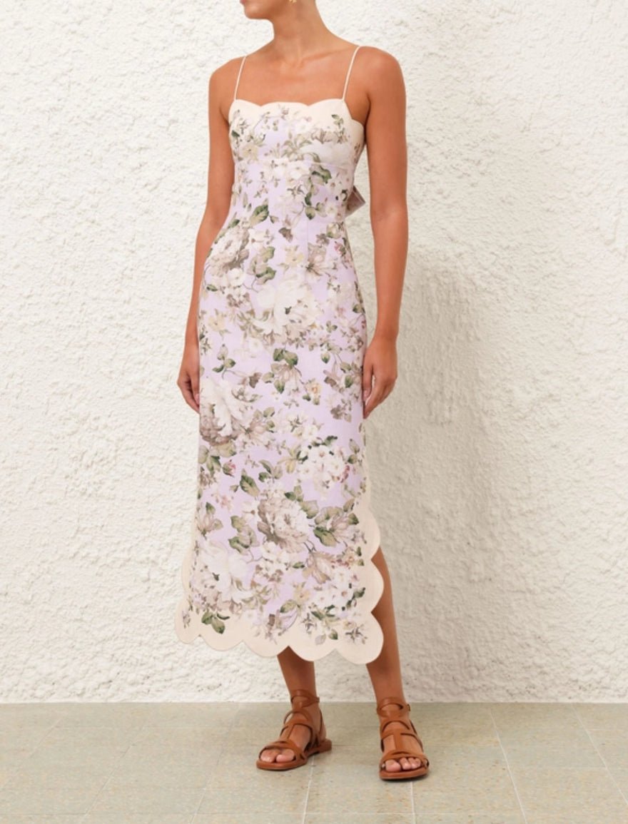 Zimmermann Acacia Scallop Midi Dress photo 3