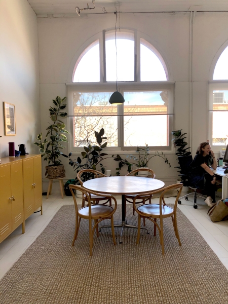 Large desk in shared studio, Brunswick photo 5