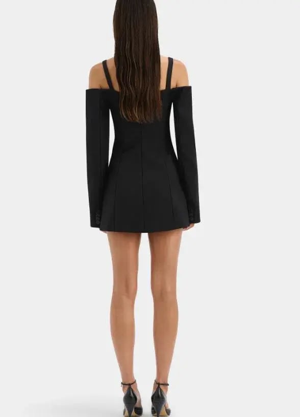 Sir The Label Sandrine Long Sleeve Mini Dress Size 3/AU 12 photo 4