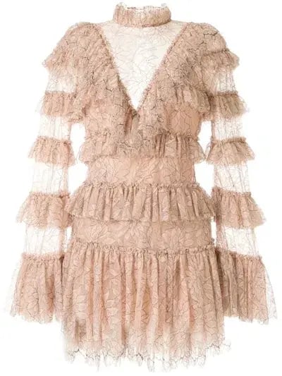 Alice McCall Calypso Mini Dress Blush Size AU 8 photo 7