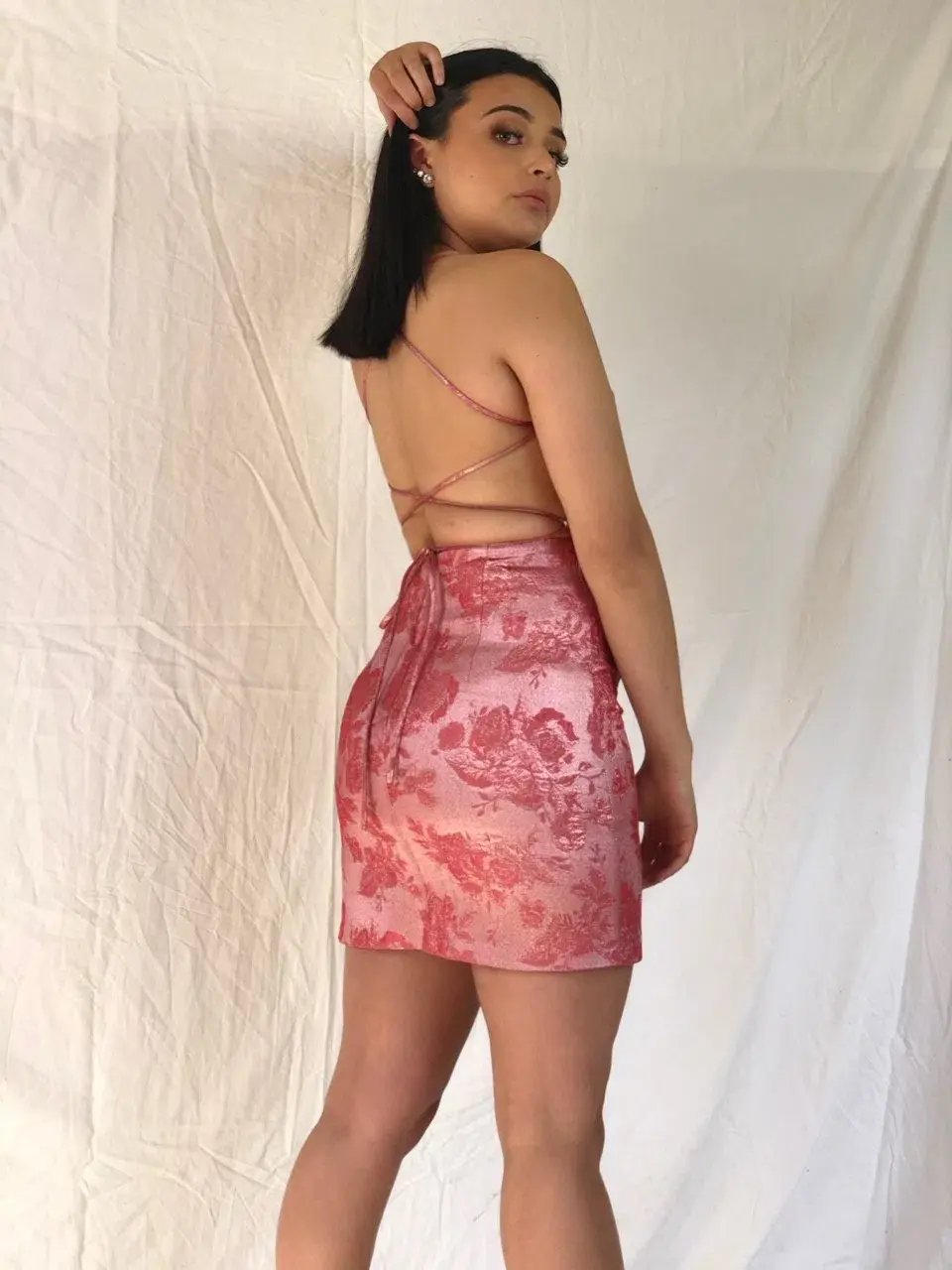 Manning Cartell Kyoto Calling Mini Dress Pink Size 10 photo 4