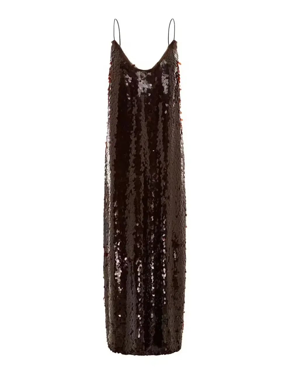 Alemais Geanie Sequin Gown Chocolate Brown Size 8 AU photo 12