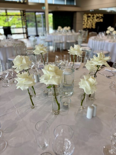 Glass Cylinder Bud Vases photo 2