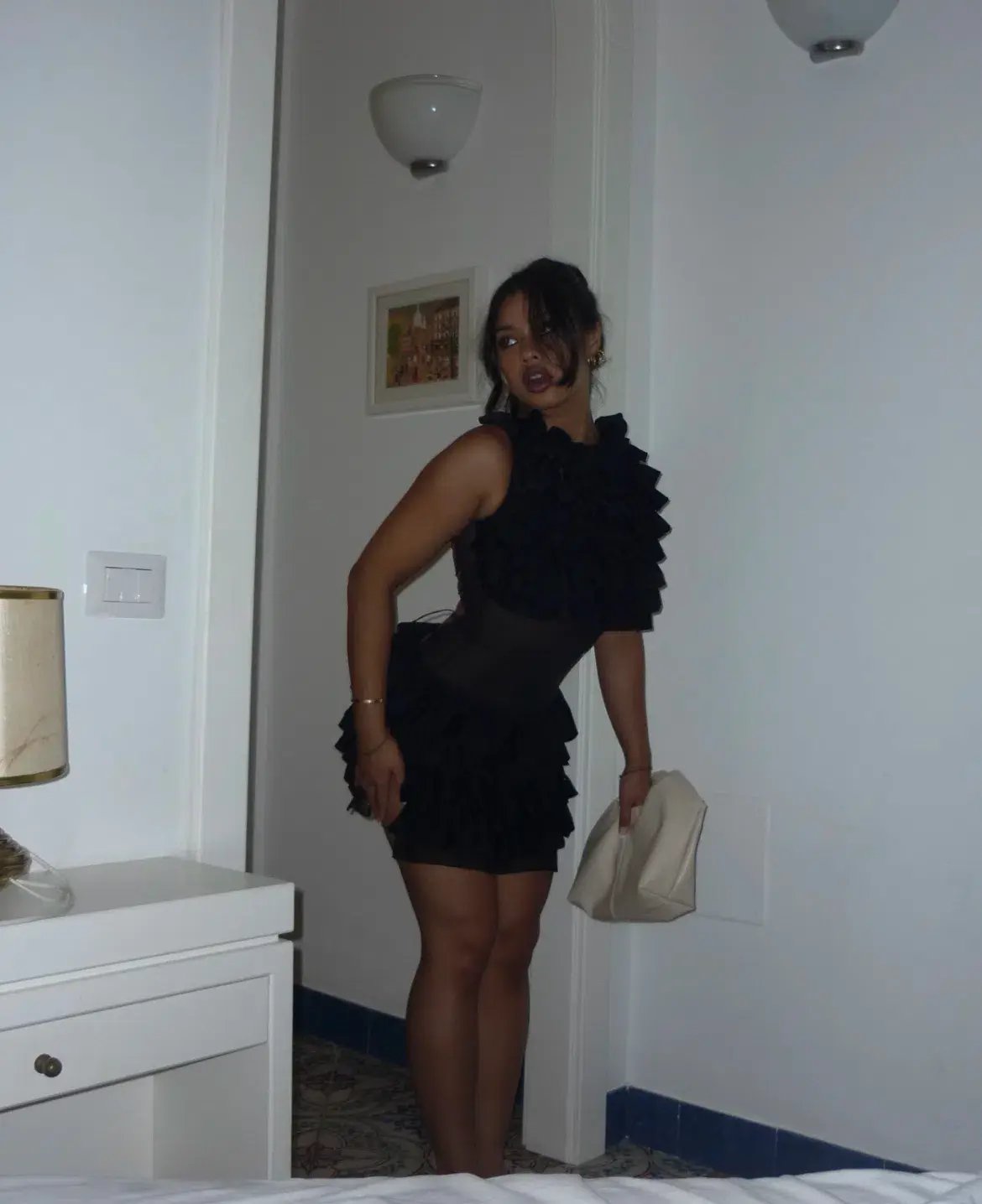 Bye Bambi Black Natalya Dress Black Size 10 photo 5