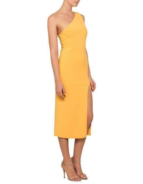 Bec & Bridge Tango Race Midi Dress Mango Size 12 photo 2