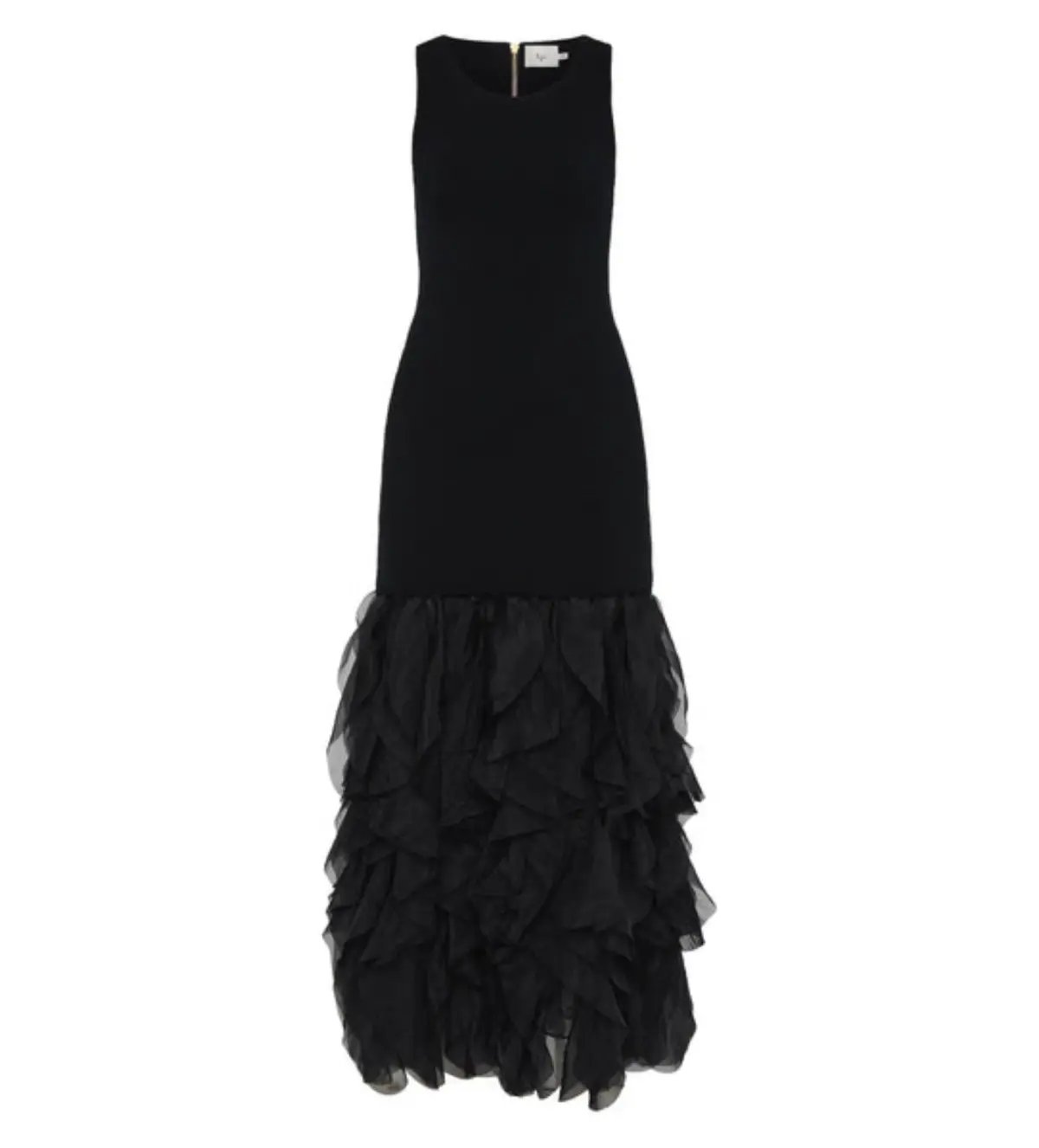 Aje Elations Knit Maxi Dress Black  Size S/Au 8 photo 2