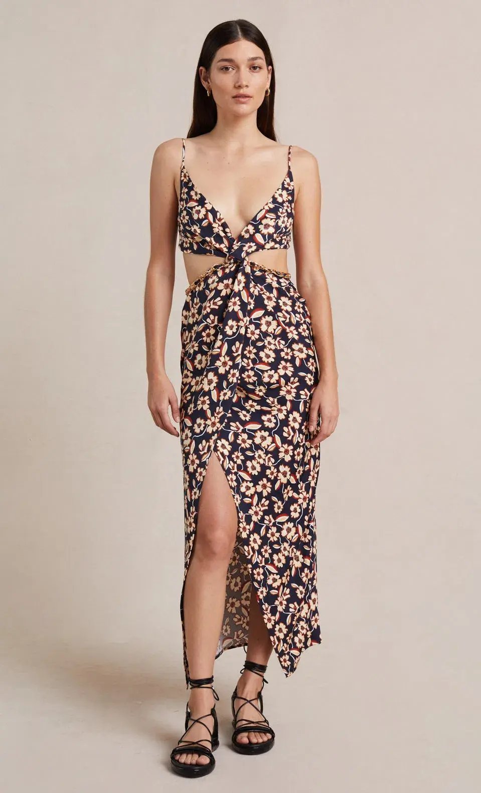 Bec & Bridge Modern Romance Twist Maxi Dress Floral Size 6 photo 4