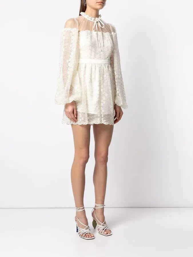 Alice McCall Moonstruck Playsuit Creme Size 8 photo 5