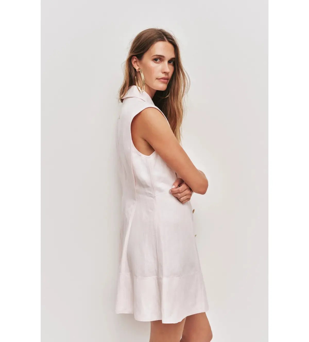 Aje Sacha Mini Dress Pastel Pink Size AU 10 photo 4