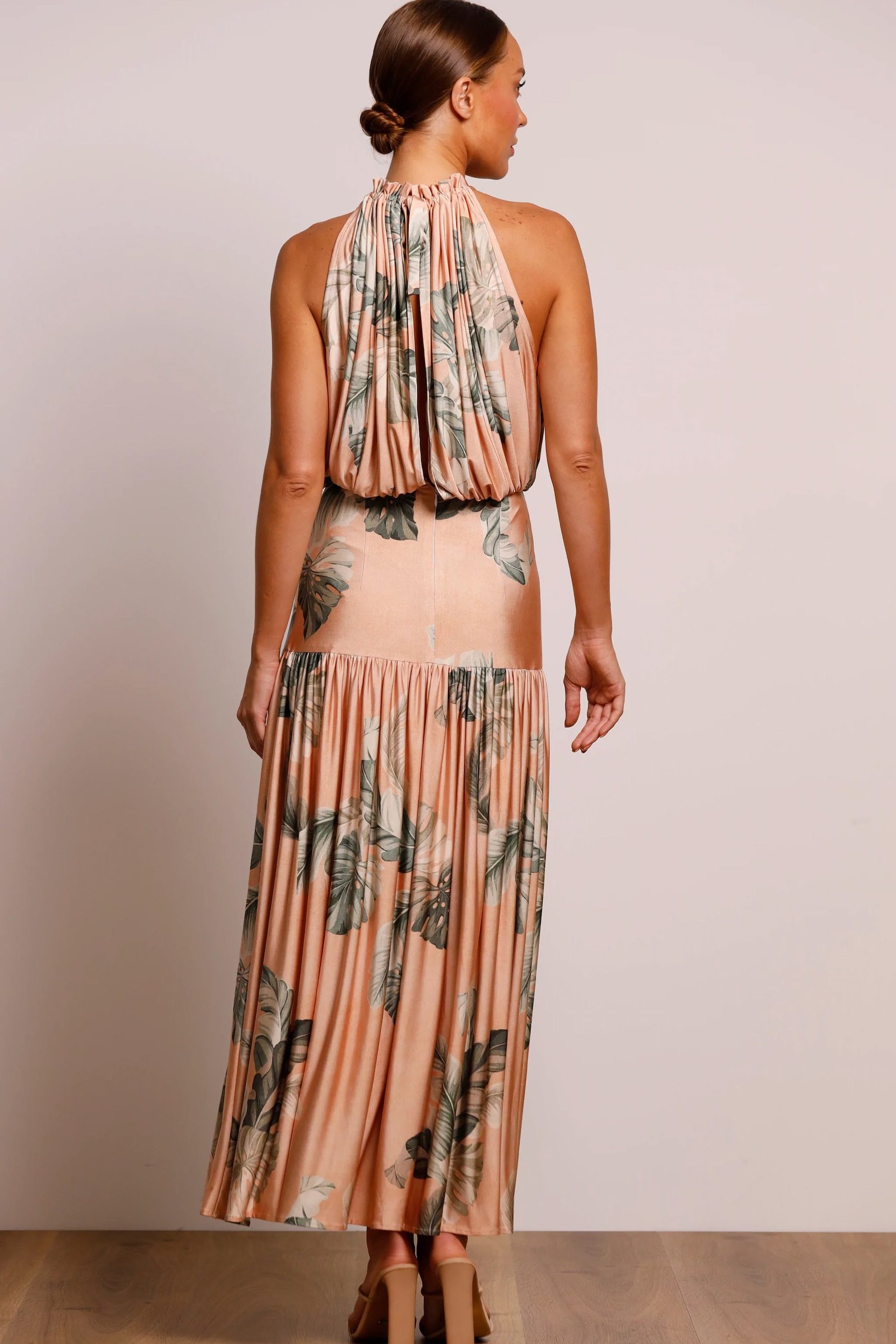 PASDUCHAS SOLSTICE HIGH MIDI DRESS - EARTH photo 6