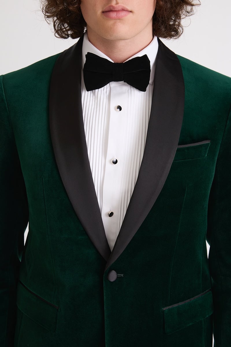 Green Velvet Tuxedo photo 3