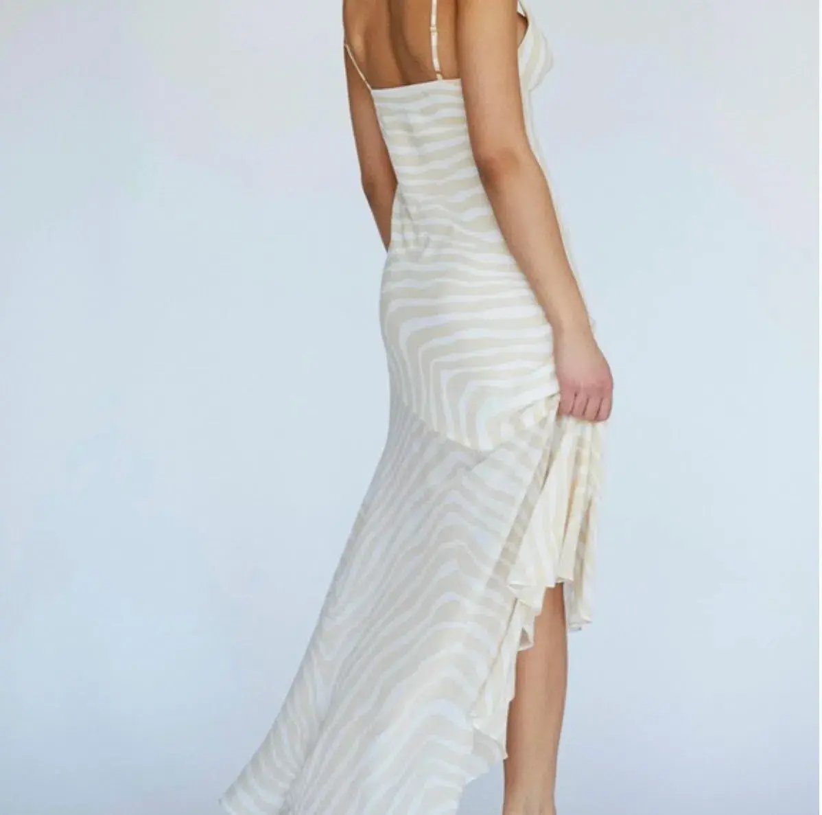 Shona Joy Fabiana Bias Cream Size AU 8 photo 3