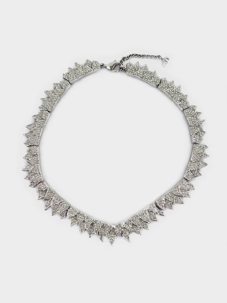 Dior Silver Crystal Choker photo 2