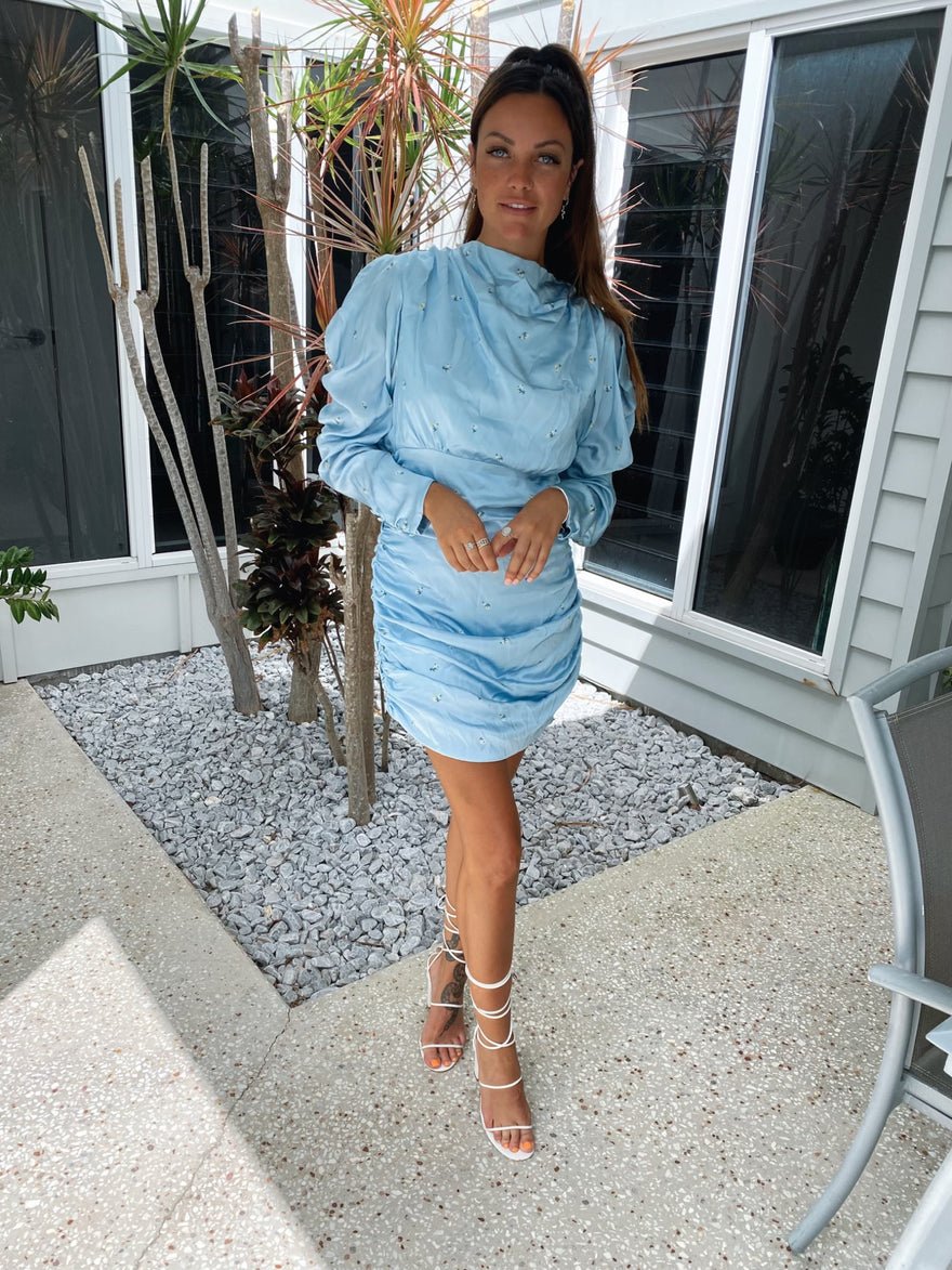 Saint Armont Xyris Ruched Mini Dress photo 3