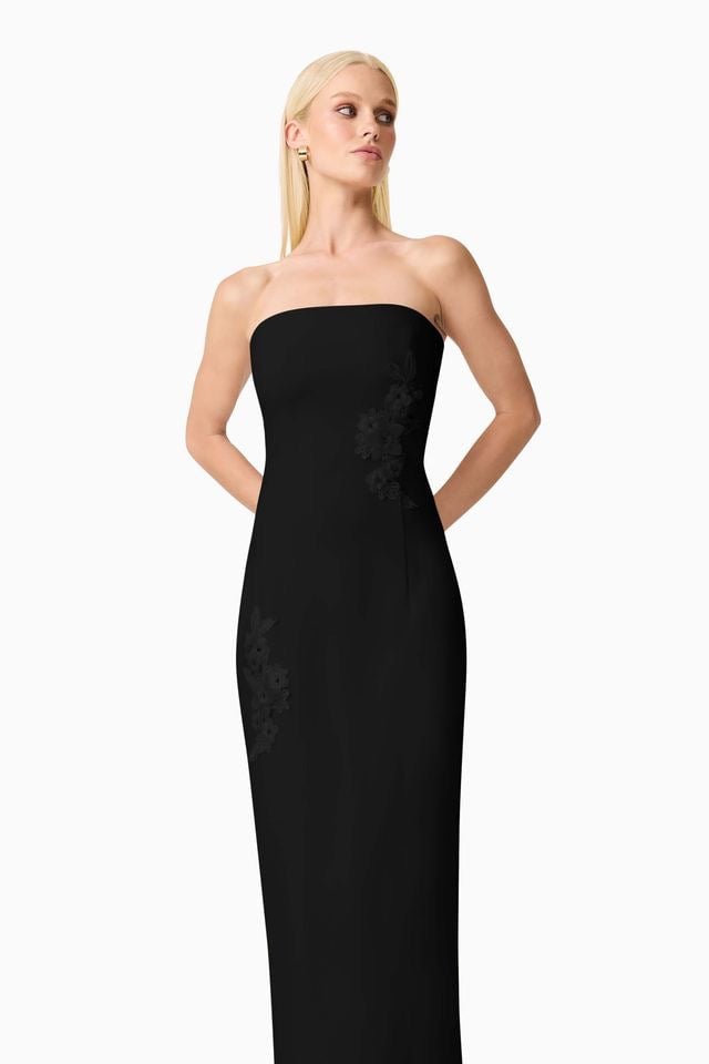 Elliatt Evee Maxi Dress - Black photo 2