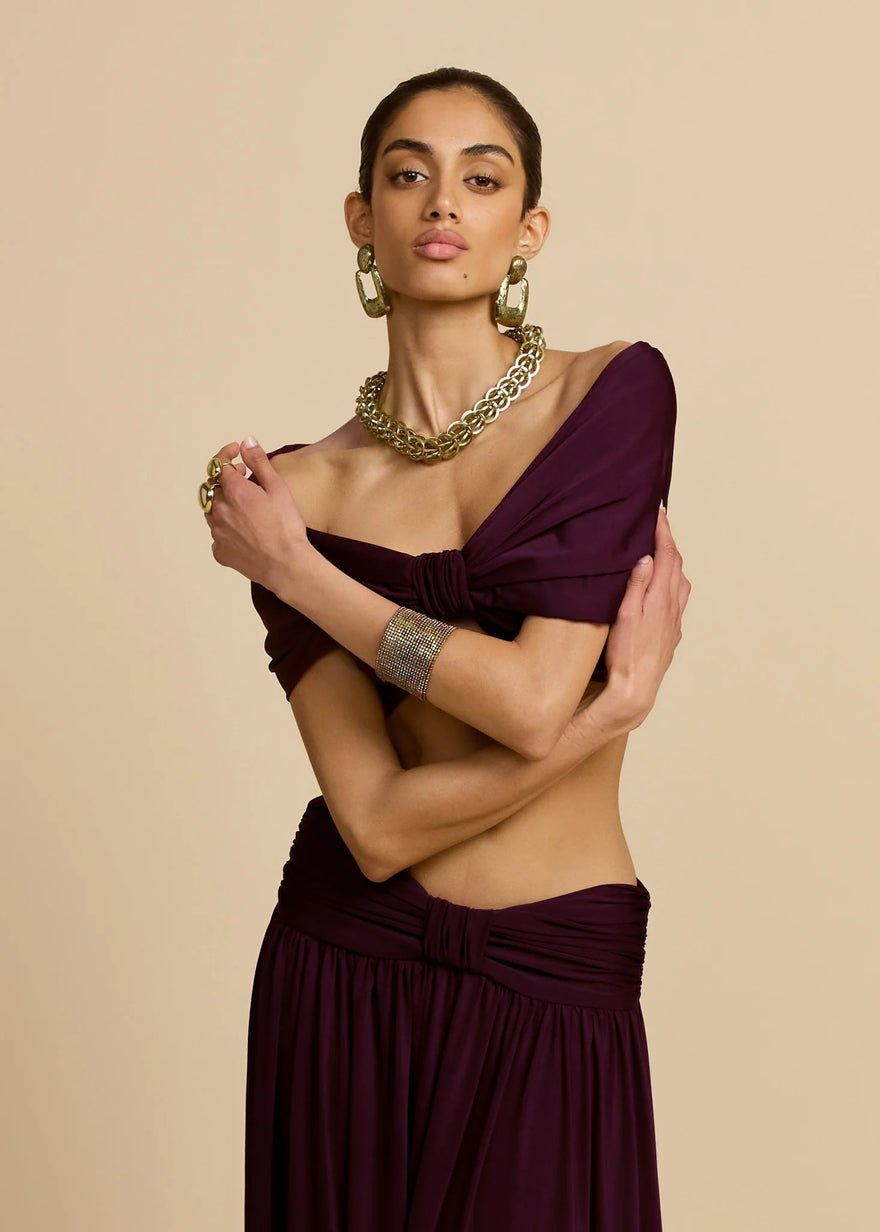 Arcina Ori Alessia Set In Plum photo 2