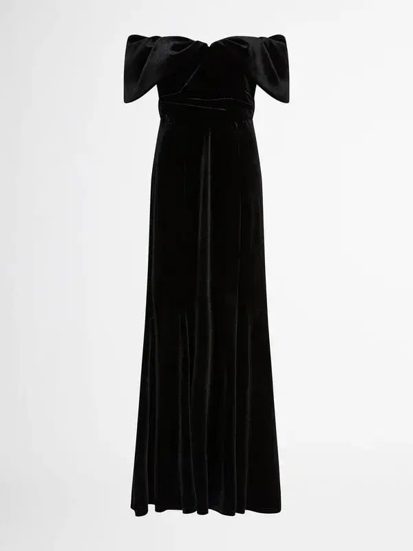Sheike Vanity Maxi Dress Black Size 6 photo 3