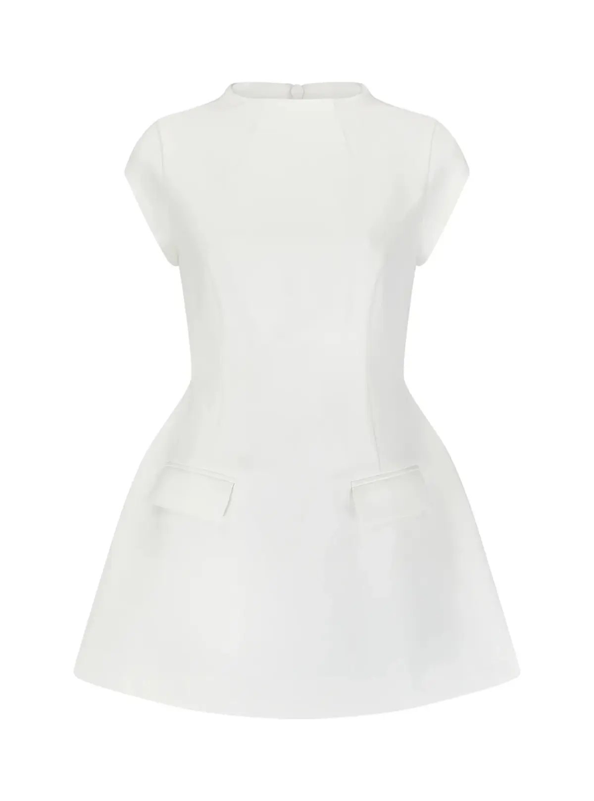 Odd Muse The Ultimate Muse Cap Sleeve Mini Dress White Size XS / AU 6 photo 4