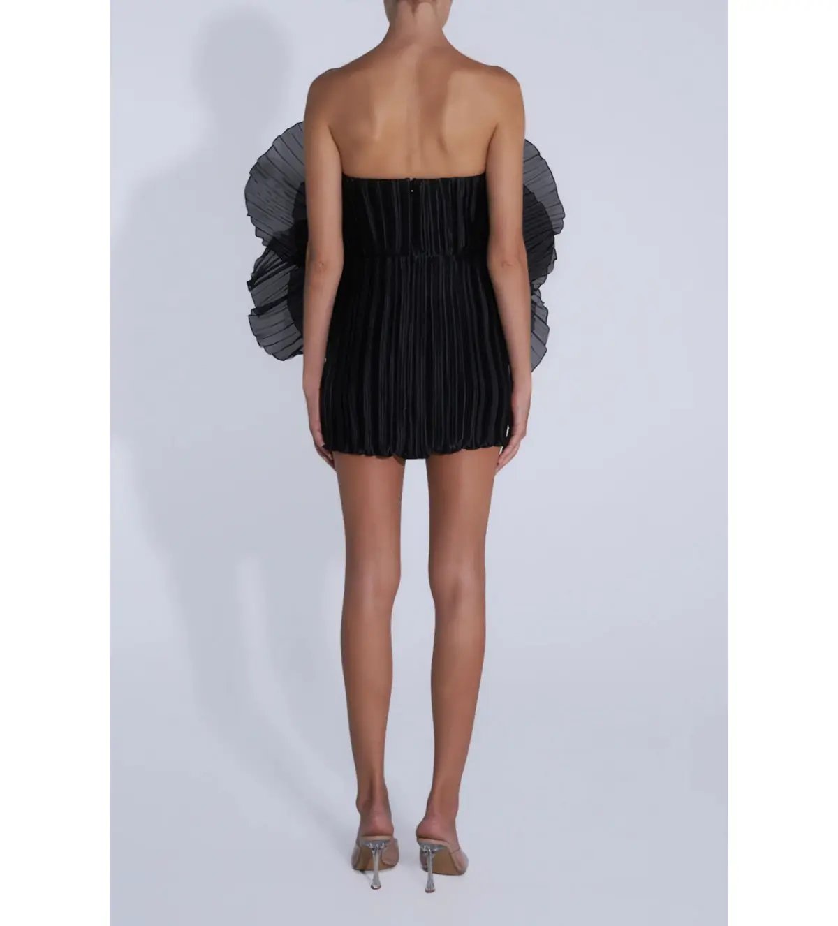 L’Idee Fleur Mini Dress Noir Size AU 6 photo 2