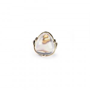 Kenneth Jay Lane Glass Cabochon Ring photo 3