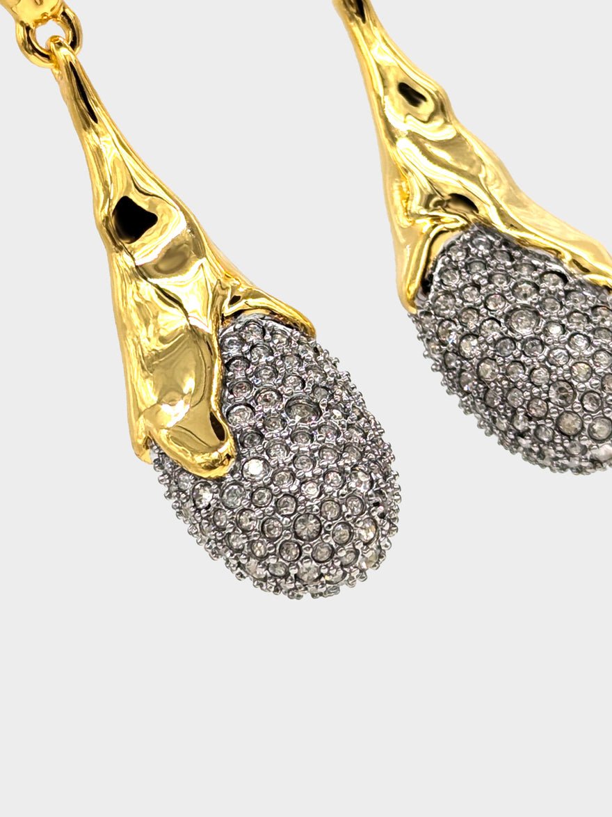 Alexis Bittar Solanales Crystal Teardrop Earrings photo 2