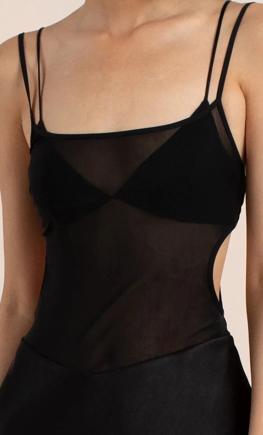 Bec & Bridge Lindsey Cut Out Maxi Dress Black Size M/AU 10 photo 3