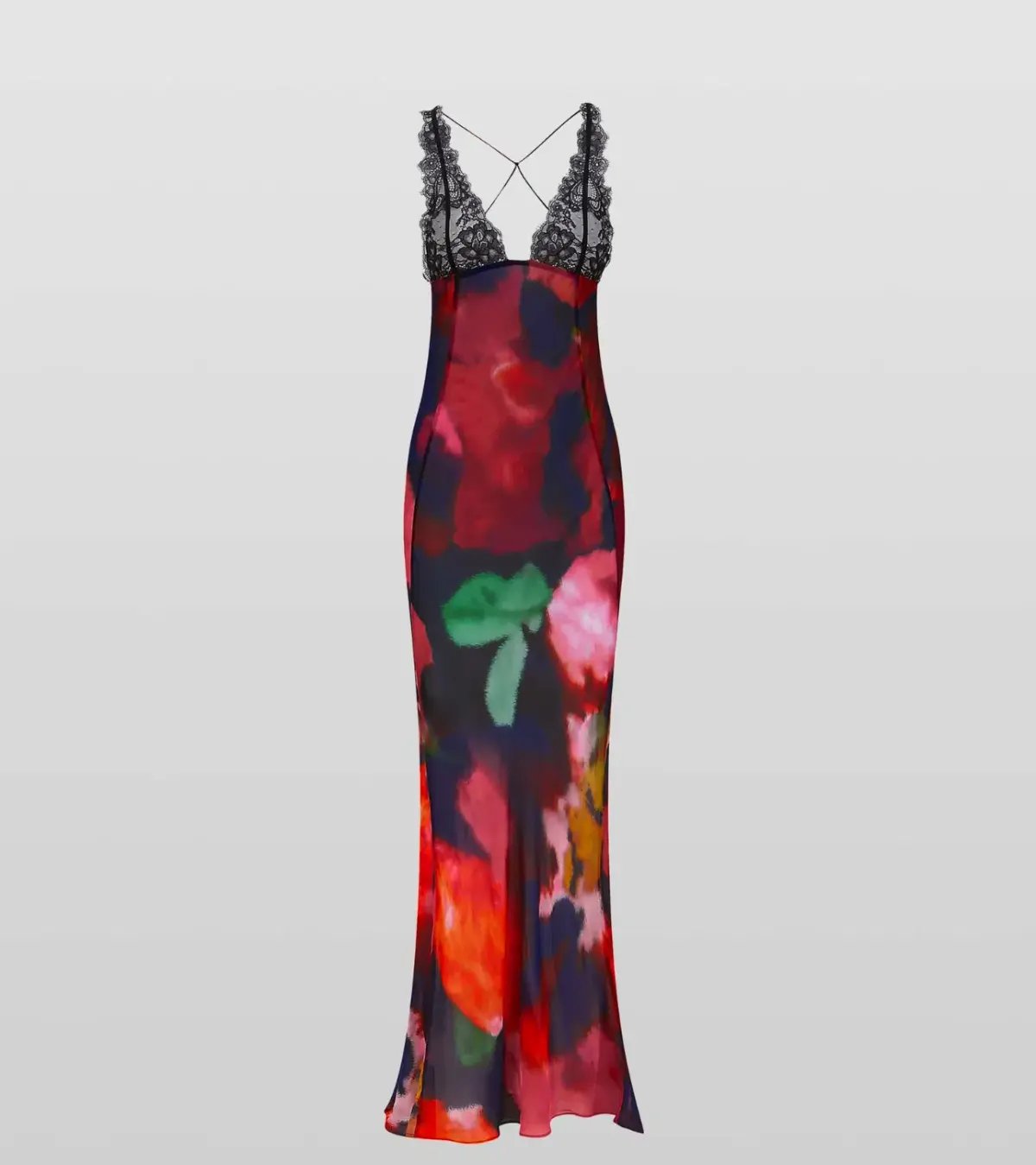 Rat & Boa Paola Floral Slip Dress Abstract Floral Size 10 photo 3