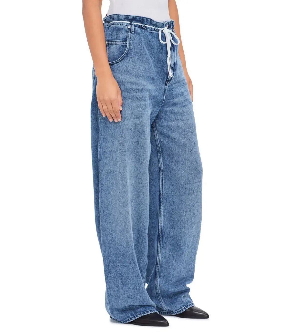 Isabel Marant Jordy Relaxed Denim Jean Blue Size 40 FR / AU 12 photo 3
