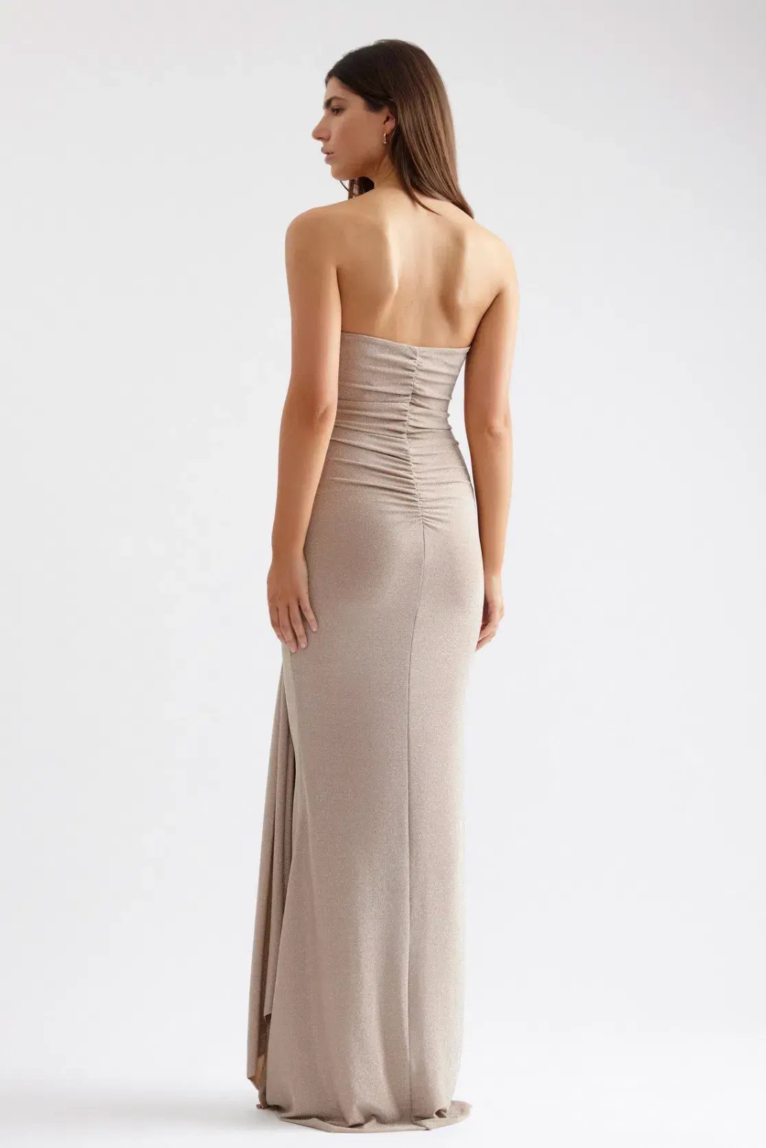 Lexi Clothing Tiffany Dress Champagne Size S - AU 8 photo 5
