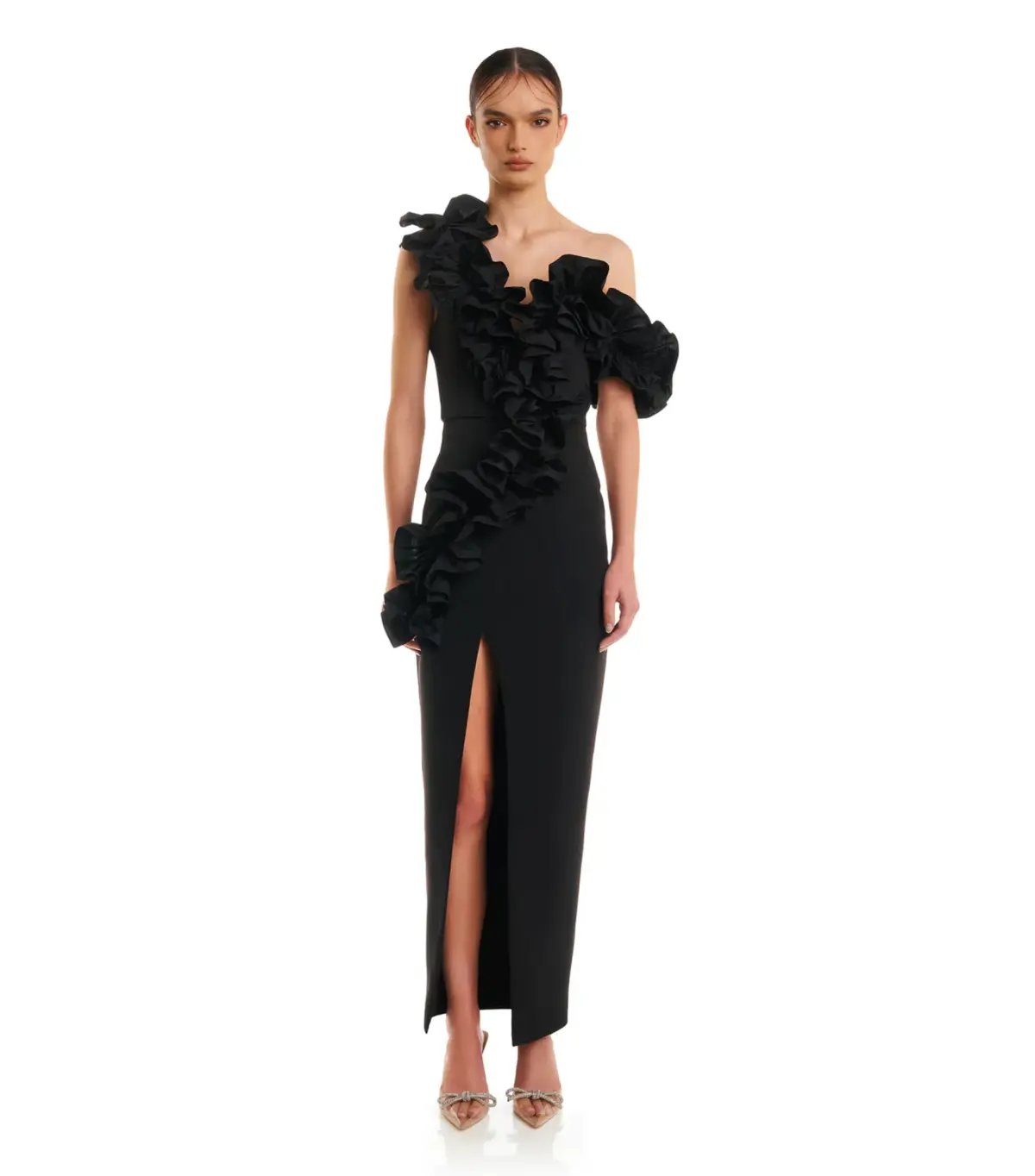 Eliya The Label Rosanna Dress in Black Size XL / AU 14 photo 2