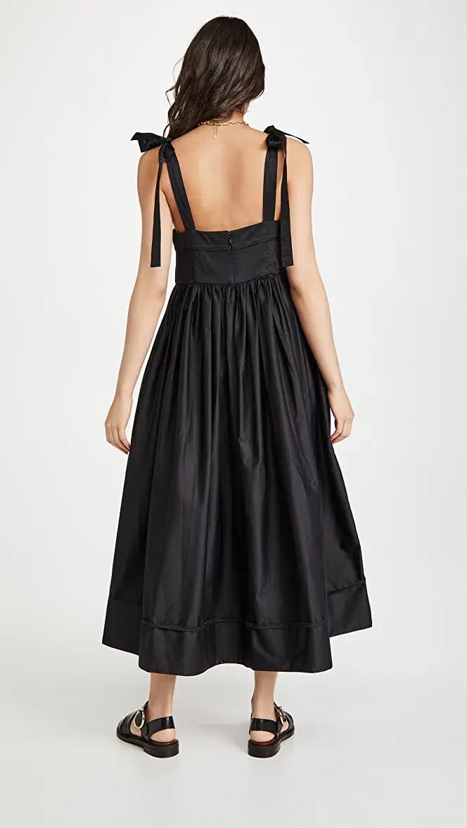 Aje Savoy Midi Dress in Black Size 6 photo 2