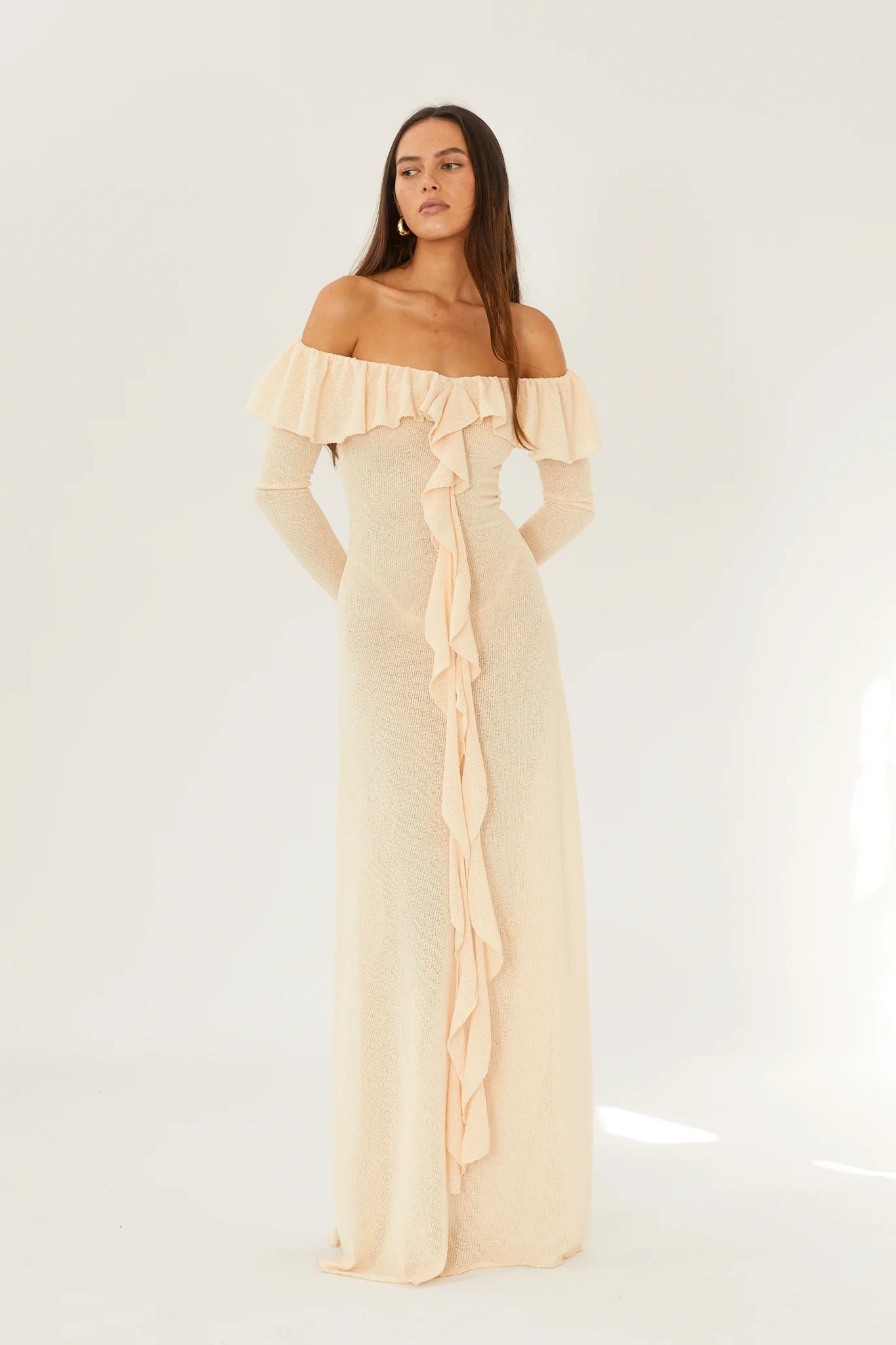 ARCINA ORI MILA DRESS - BUTTER CREAM photo 11