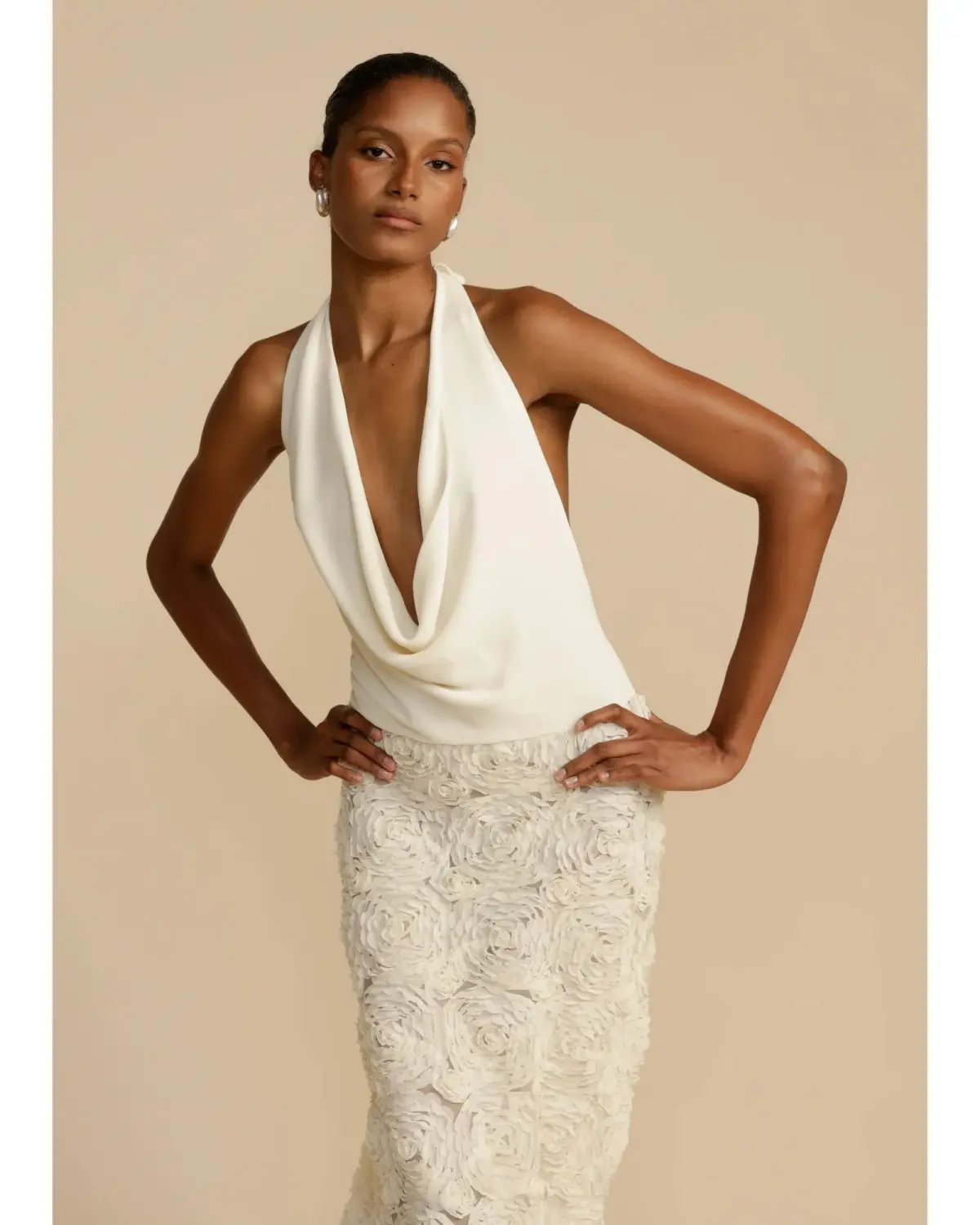 Arcina Ori Adrianna Dress Ivory Size AU 8 photo 2