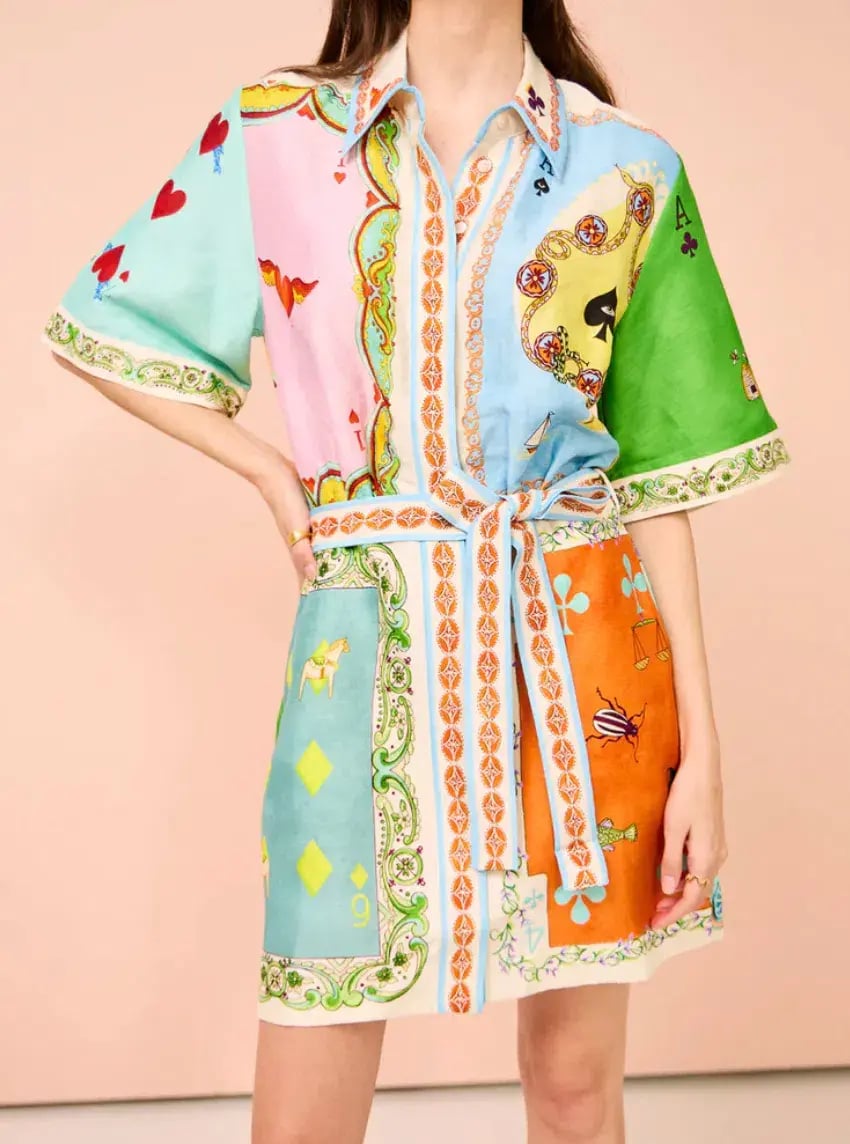 Alemais Rummy Mini Dress Multi Size 8 photo 3